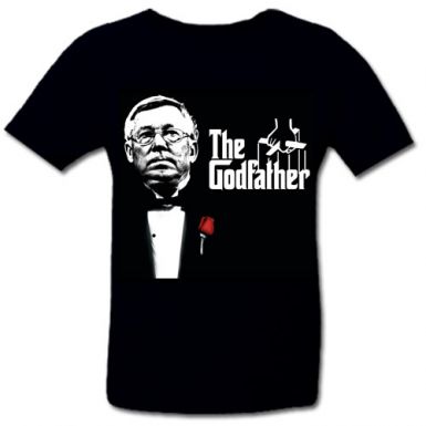 Alex Ferguson Godfather of Football T-Shirt