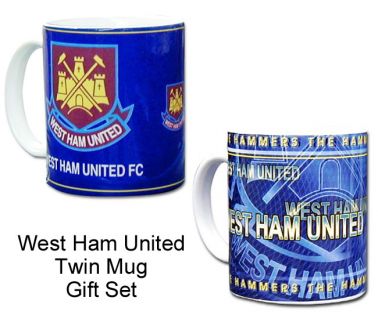 West Ham Utd Twin Mug Gift Set