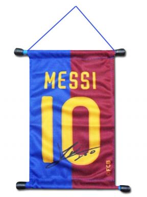 FC Barcelona & Lionel Messi Pennant