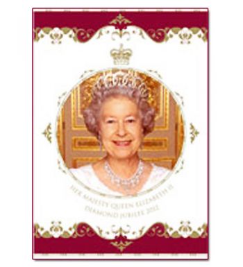 Queen Elizabeth II Diamond Jubilee Fridge Magnet Queen Elizabeth II Diamond Jubilee Fridge Magnet