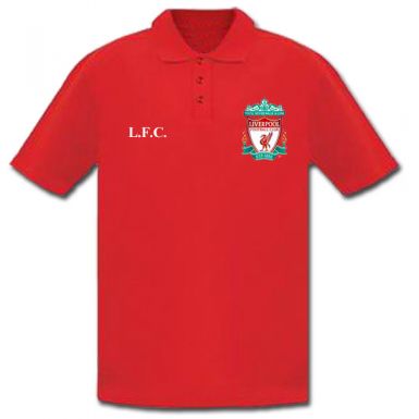 Liverpool FC Crest Polo Shirt