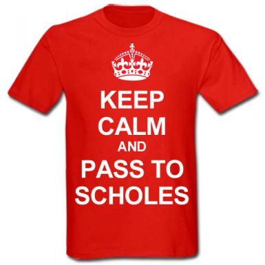 Man Utd Paul Scholes T-Shirt