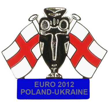 England Euro 2012 Pin Badge