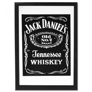 Jack Daniels Whiskey Label Mirror