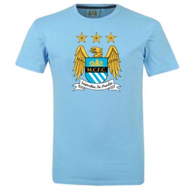 Official Man City Crest T-Shirt