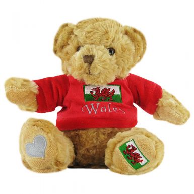 Wales Flag Cuddly Teddy Bear