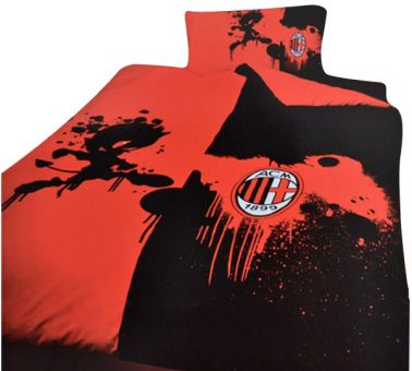 AC Milan Single Bed Duvet Set