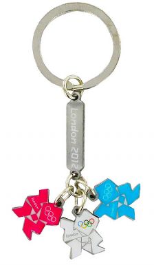 London 2012 Olympics Logo Keyring