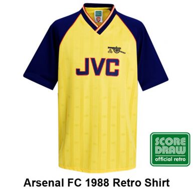 Arsenal FC 1988 Away Retro Shirt