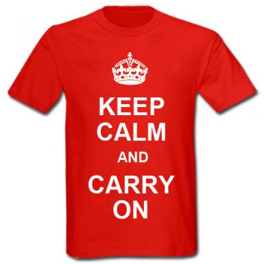 Keep Calm & Carry On T-Shirt