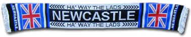 Newcastle Utd Football  Scarf