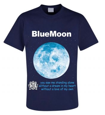 Man City Blue Moon Song T-Shirt