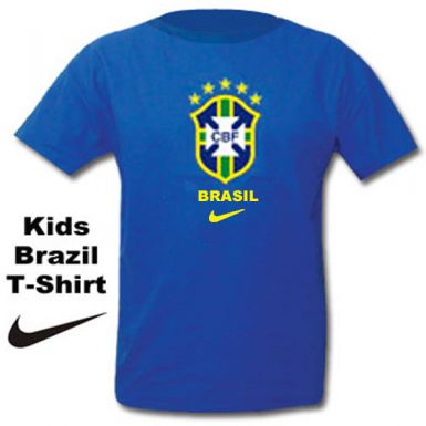 Brazil Kids Shirt by Nike