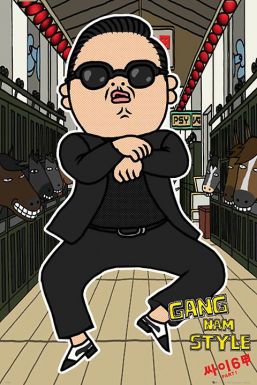 PSY Gangnam Style Dance Wall Poster PSY Gangnam Style Dance Wall Poster