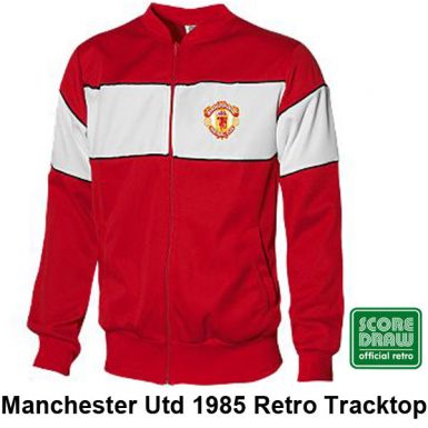 Man Utd 1985 Retro Tracktop