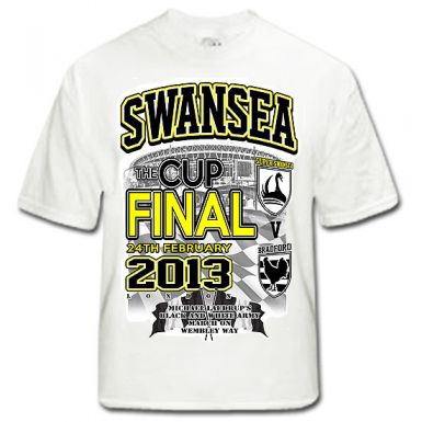 Swansea City 2013 Capital Cup Final T-Shirt