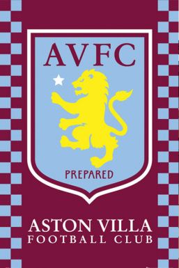 Aston Villa Football Crest Poster Aston Villa Football Crest Poster