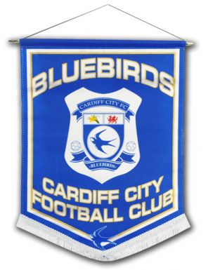 Cardiff City Football Pennant