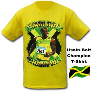 Usain Bolt Olympic Champion T-Shirt