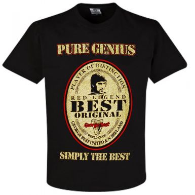 George Best Pure Genius T-Shirt