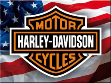 Harley Davidson Crest Fridge Magnet