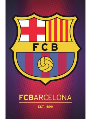 FC Barcelona Crest Poster