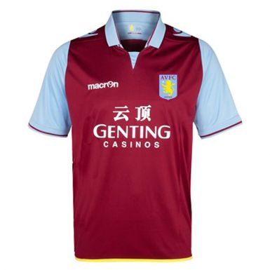 Aston Villa Shirt by Macron