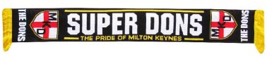 MK Dons Football Scarf MK Dons Football Scarf