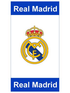 Giant Real Madrid Crest Towel