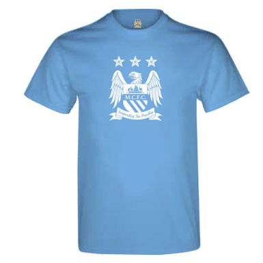 Official Man City Crest T-Shirt