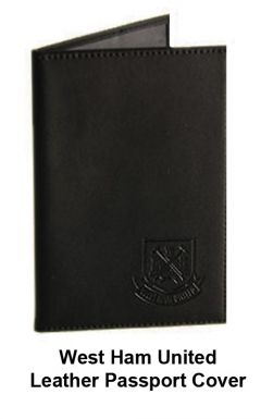 West Ham Utd Leather Passport Cover