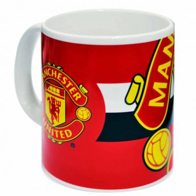 Man United Football Crest Mug