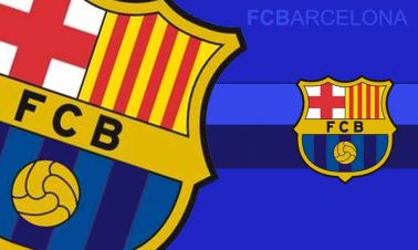 FC Barcelona Crest Flag