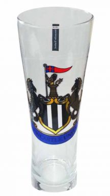 Newcastle Utd Crest Pint Glass