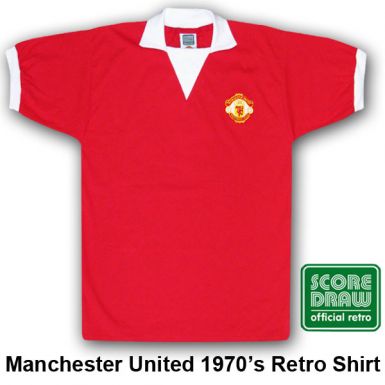 Man Utd 1973 Retro Shirt