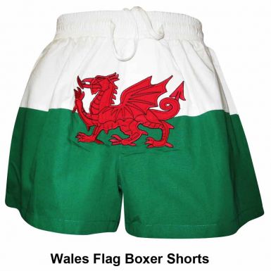 Wales Flag Boxer Shorts