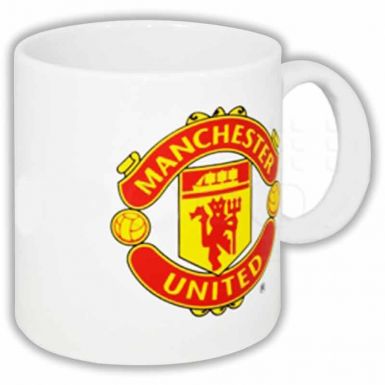 Man Utd Football Crest Mug