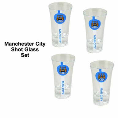 Man City Shot Glasses