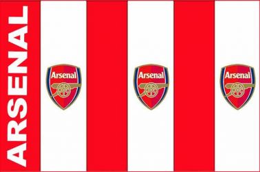 Arsenal FC Crest Flag