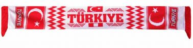 Turkey Football Supports Scarf