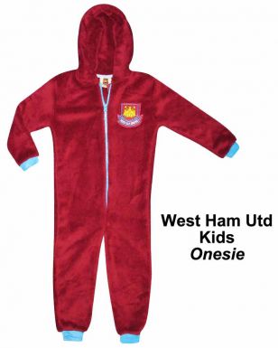West Ham Utd Kids Fleece Onesie