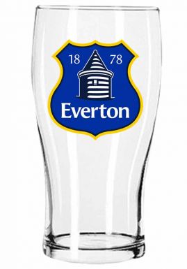 Everton FC Crest Pint Glass Everton FC Crest Pint Glass