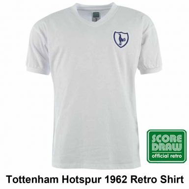 Spurs 1962 Retro Shirt by Scoredraw