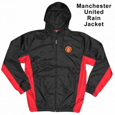 Manchester Utd Crest Rain Jacket