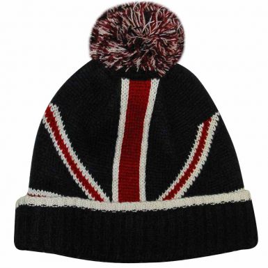 Union Jack Bobble Ski Hat