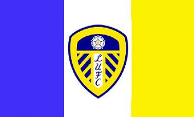 Leeds United Football Crest Flag