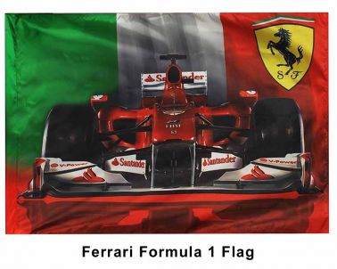 Giant Ferrari F1 Flag
