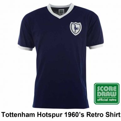 Spurs 1960's Retro Shirt by Scoredraw