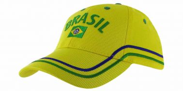 Brazil Flag Baseball Cap