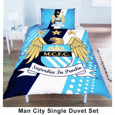 Man City Single Duvet Set
